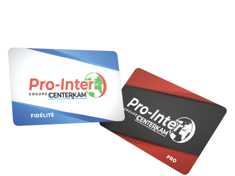 carte fidelite particulier et pro | Pro-Inter Groupe Centerkam