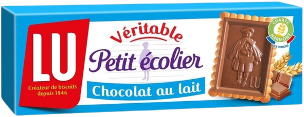 Pro-Inter | Petit Écolier Lu 150g | Biscuits fourrés 