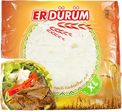 Pro-Inter | Er Dürüm 12x95g | Tortillas wraps XL 