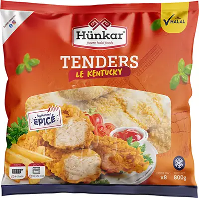 Pro-Inter | Hünkar 800g | Tenders de poulet Kentucky 