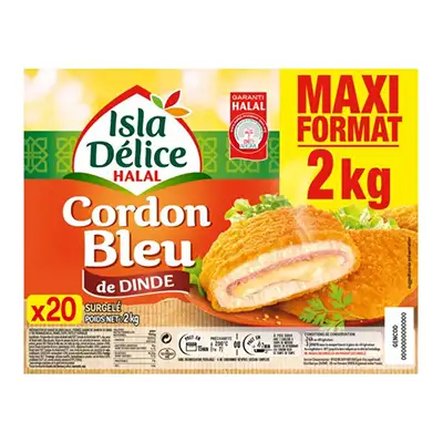 Pro-Inter | Isla Délice 2kg | Cordon bleu de dinde 