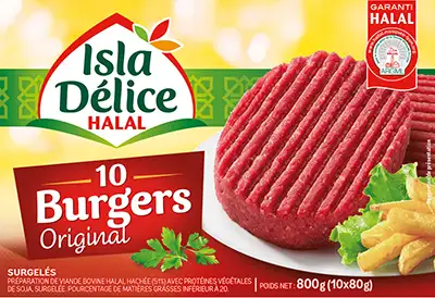 Pro-Inter | Isla Délice 800g | Burgers original 