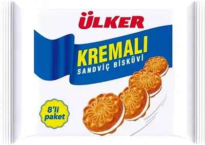 Pro-Inter | Ülker Kremali 8x61g | Biscuits fourrés goût vanille 