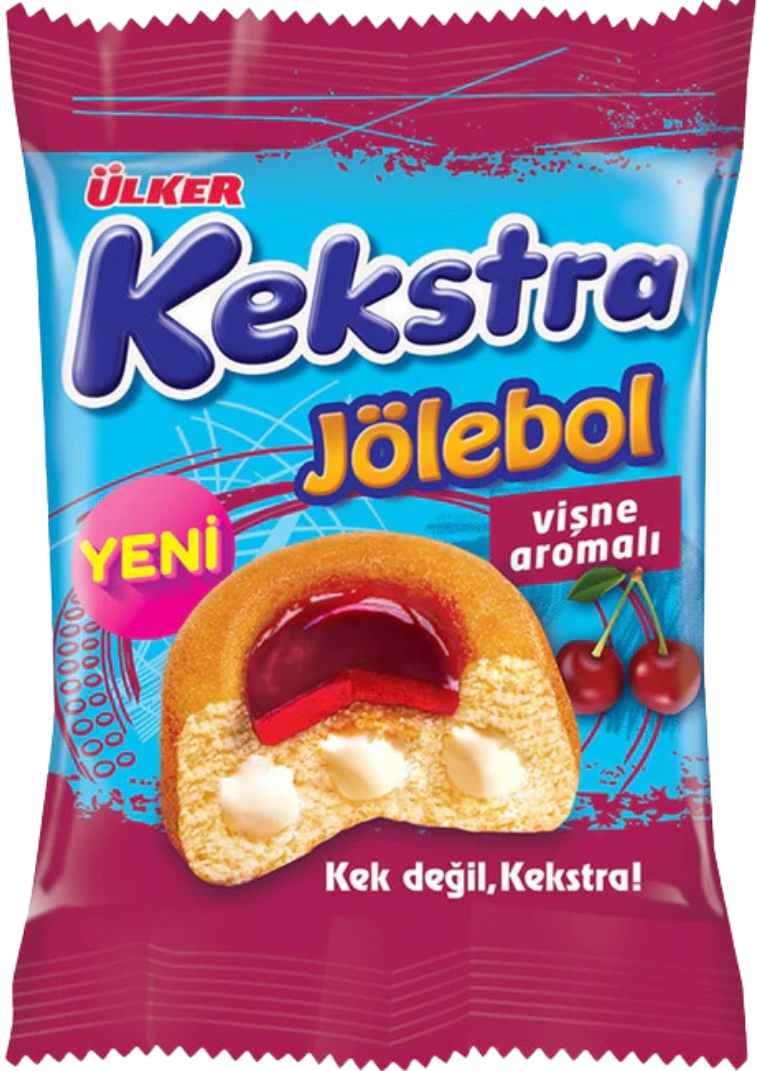 Pro-Inter | Ulker Kekstra 150g | Gâteau Fourré Cerise 