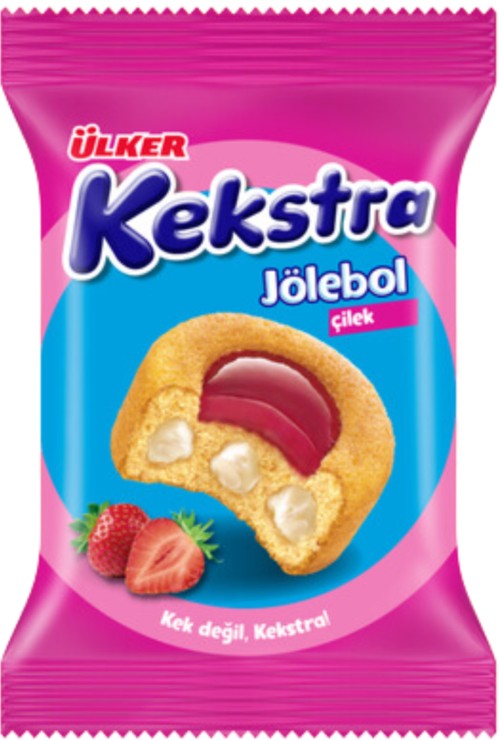 Pro-Inter | Ulker Kekstra 150g | Gâteau fourré fraise 